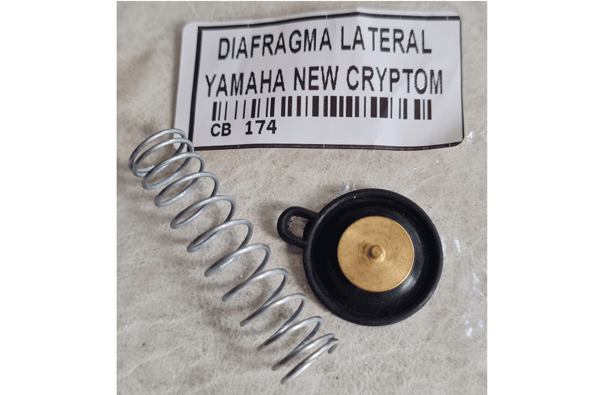 DIAFRAGMA DE CARBURADOR LATERAL YAMAHA NEW CRYPTOM