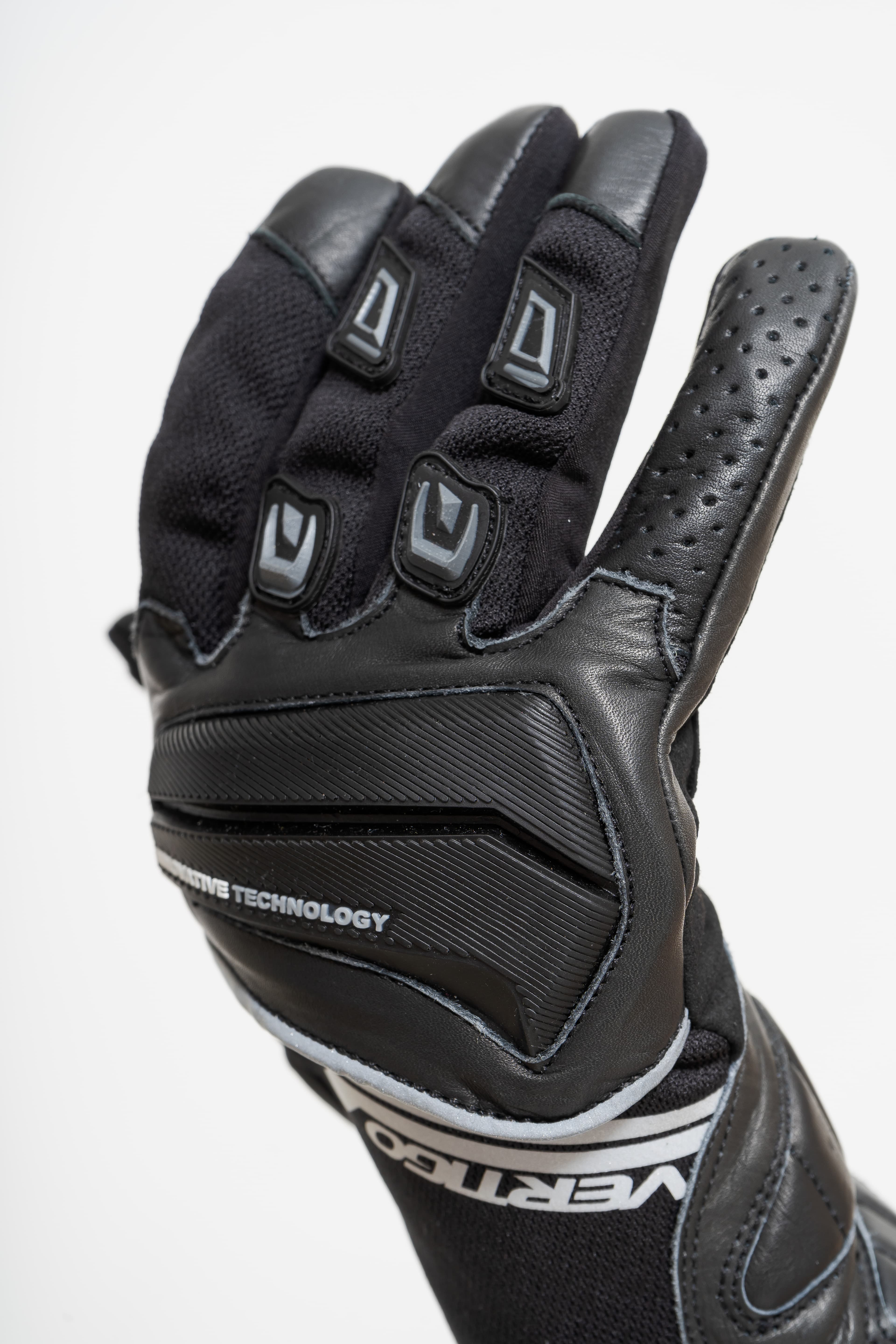 GUANTES VERTIGO GV-02 CON PROTECCIONES NEGRO XL