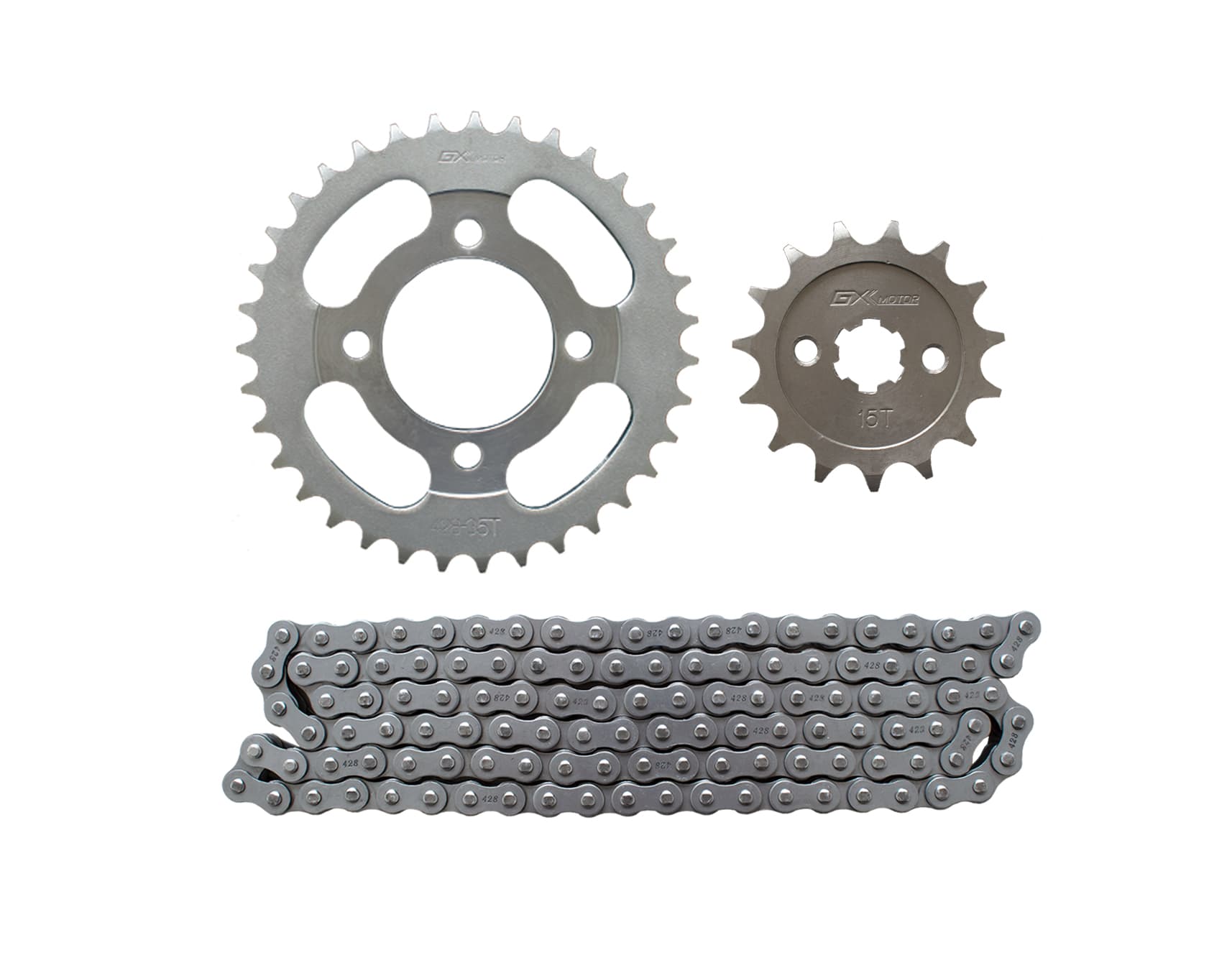KIT TRANSMISION GX C/CADENA SMASH 110 35/15 428
