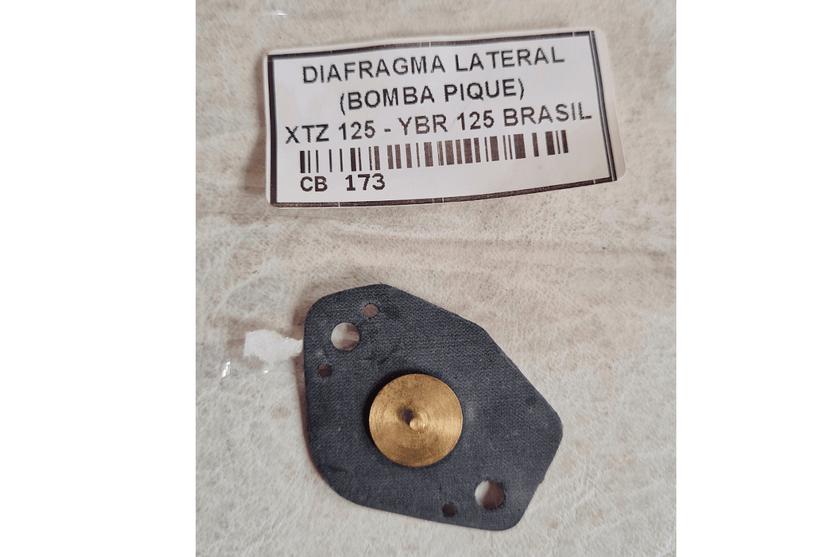 DIAFRAGMA DE CARBURADOR LATERAL YAMAHA XTX 125 – YBR BRASIL