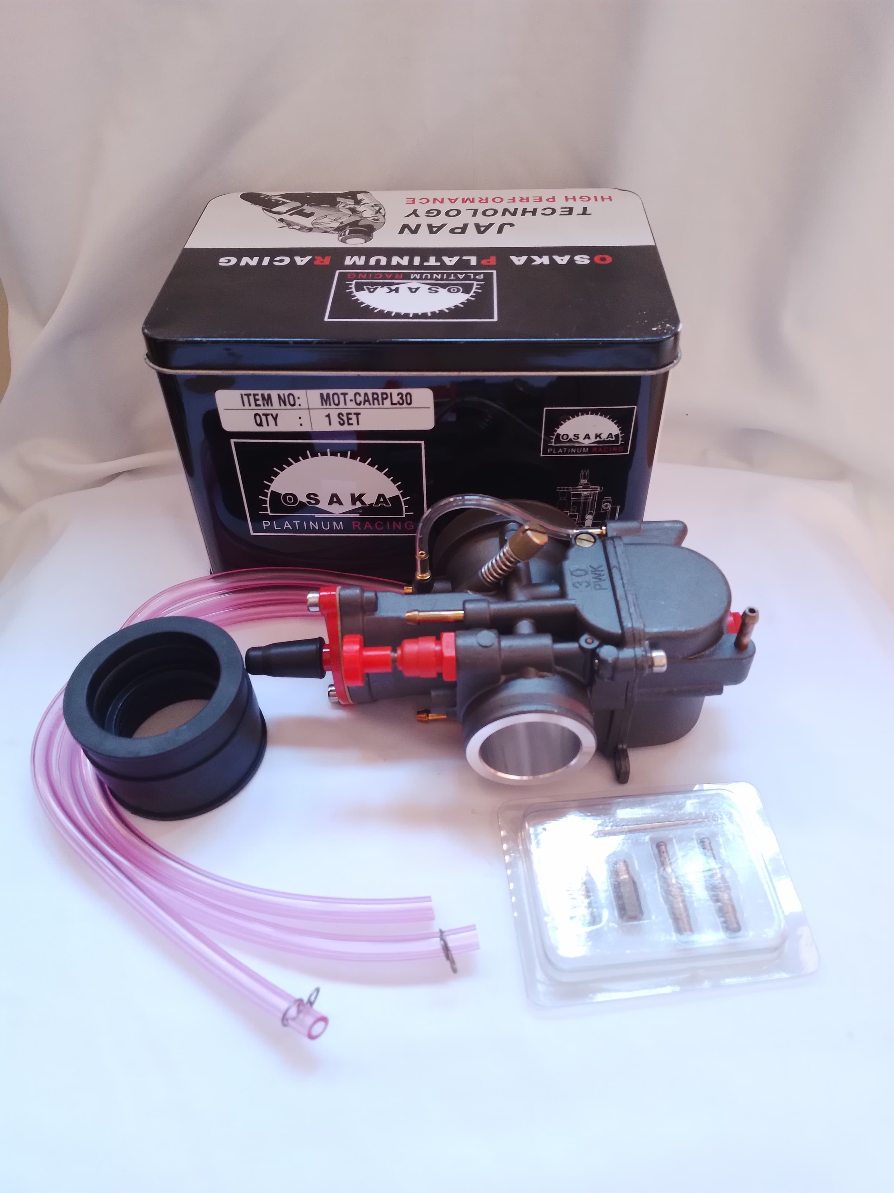 CARBURADOR CORTINA PLANA COMPETICION 30MM