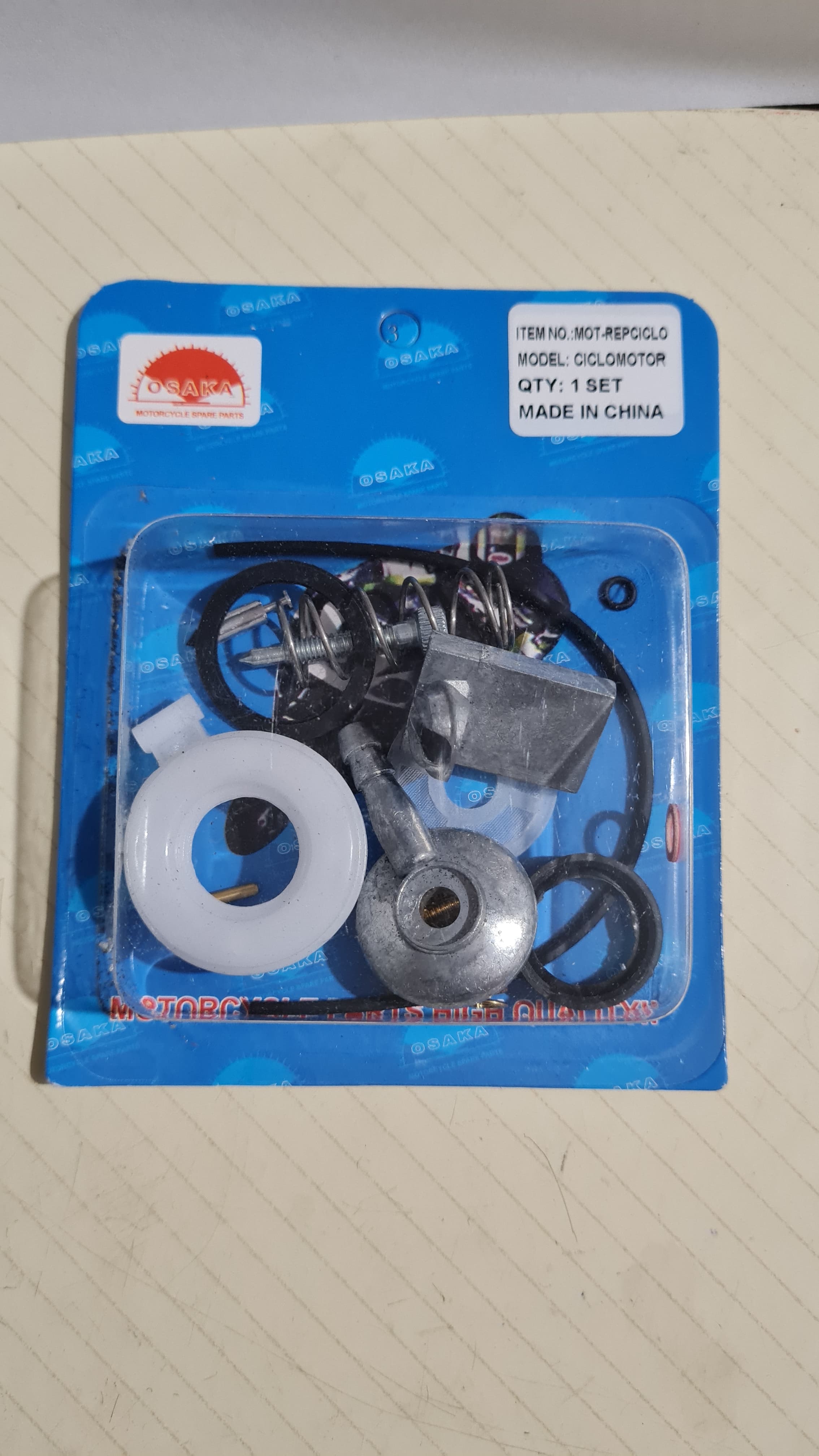 KIT REP.CARB.COMPLETO CICLOMOTOR