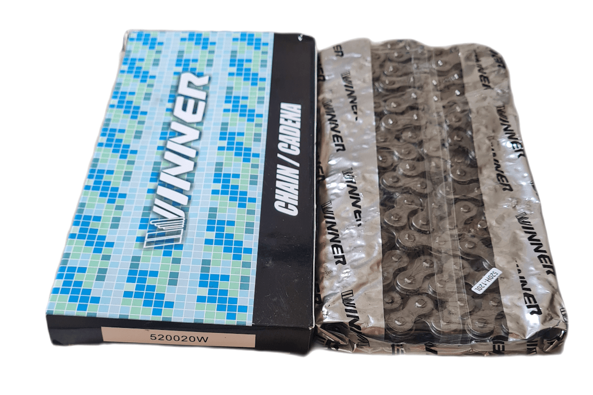CADENA 520 5/8" X 1/4" 120 LINKS, EN CAJA WINNER